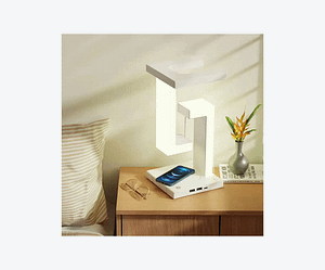 lampa Lampa cu incarcare wireless si levitatie magnetica – ideala pentru dormitor, birou si decor modern -fara alimentator
