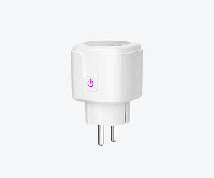 Priza smart, Circuit4Life, 16A, app Tuya Smart, Protectie copii, Monitorizare consum, Compatibil cu Alexa/Google Assistant, Alb