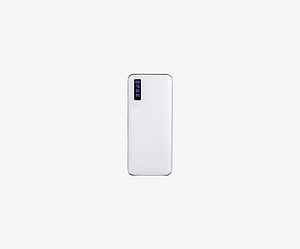 Baterie externa Elworld 20000mAh, LCD, 3xUSB, Alb